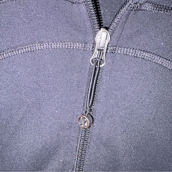 Lululemon In Stride Jacket Black Full Zip Long Sleeve Womens 8 - Picture 2 of 10